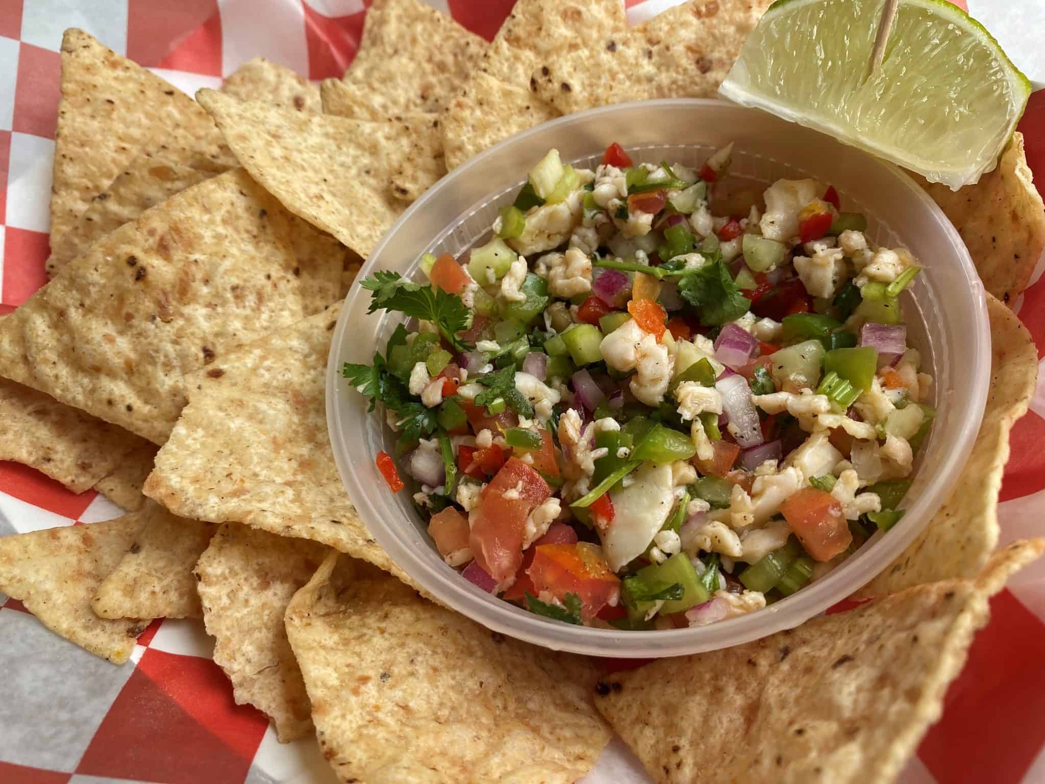 Conch Ceviche - Eaton Street Seafood